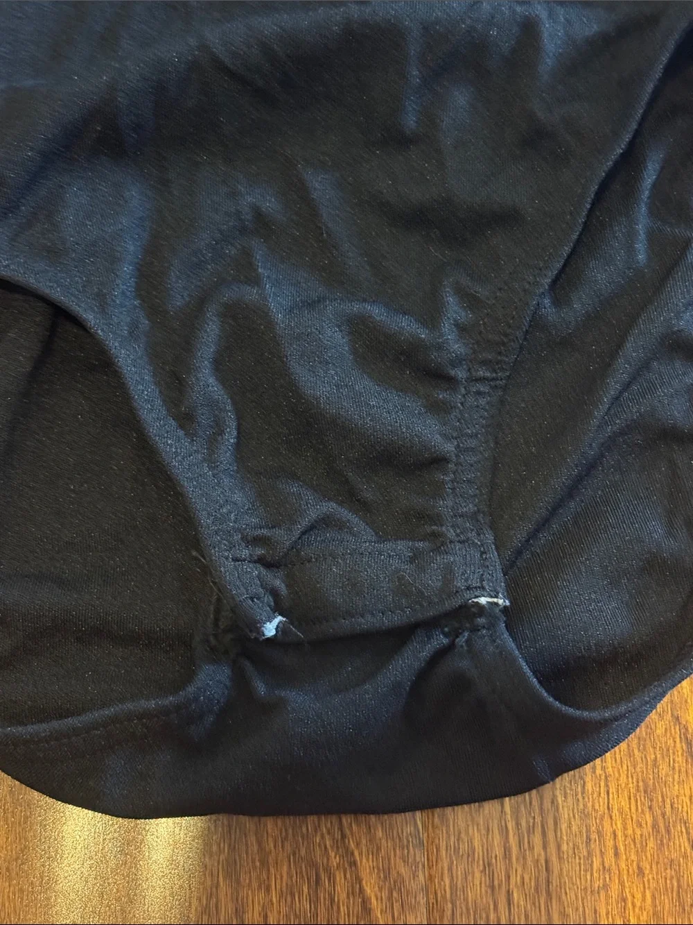 Chasse Girls' Black Long-Sleeve Turtleneck Bodysuit